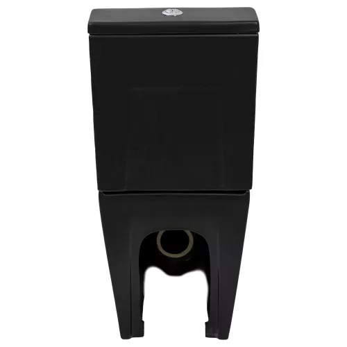 Унитаз-компакт MELANA MLN-310306MB матовый черный, Выбрать цвет: Черный, изображение 7