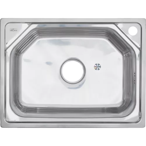 Мойка 6045 MELANA 0,8/210 врезная  с сифоном, изображение 2