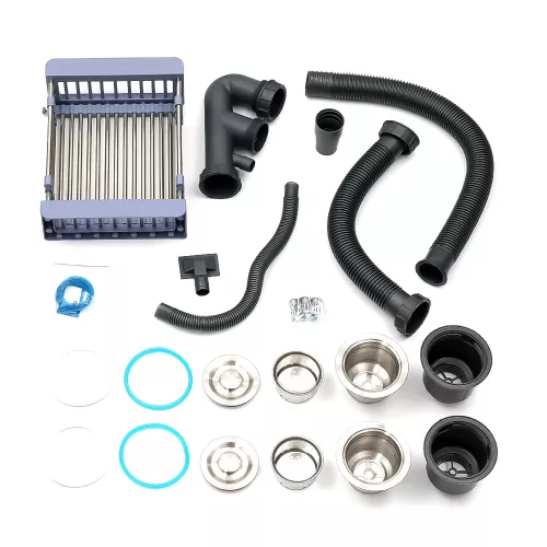 Мойка H57544 MELANA ProfLine 3,0/200 САТИН врезная  с коландером, изображение 11