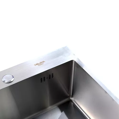 Мойка H5138F MELANA ProfLine 3,0/200 САТИН врезная, Выбрать цвет: Сатин, изображение 3