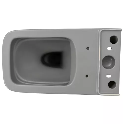 Унитаз-компакт MELANA MLN-310306MG матовый серый, Выбрать цвет: Серый, изображение 10