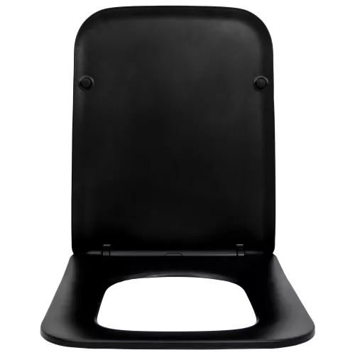 Унитаз-компакт MELANA MLN-310306MB матовый черный, Выбрать цвет: Черный, изображение 9