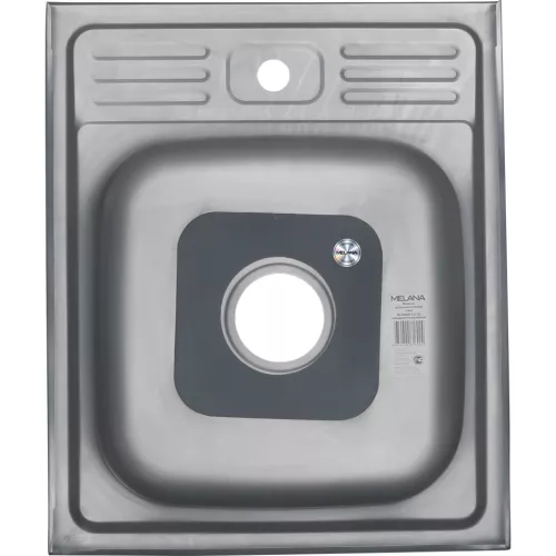 Мойка 5060 MELANA 0,4/0,6/0,8/160 накладная, Внешний вид: толщина 0,4, изображение 3