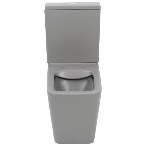 Унитаз-компакт MELANA MLN-310306MG матовый серый, Выбрать цвет: Серый, изображение 6
