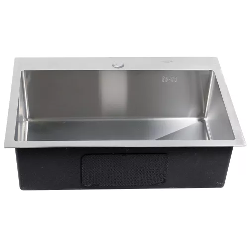 Мойка H6545 MELANA ProfLine 3,0/200 САТИН врезная  с коландером, изображение 5