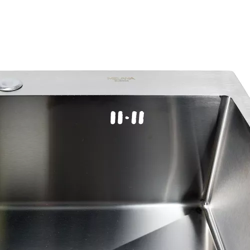 Мойка H6545 MELANA ProfLine 3,0/200 САТИН врезная  с коландером, изображение 9