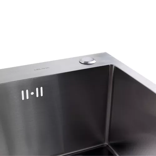 Мойка D6045H+4 сатин MELANA ProfLine 3,0/220 комплект мойки из нержавеющей стали 5 в 1, изображение 5