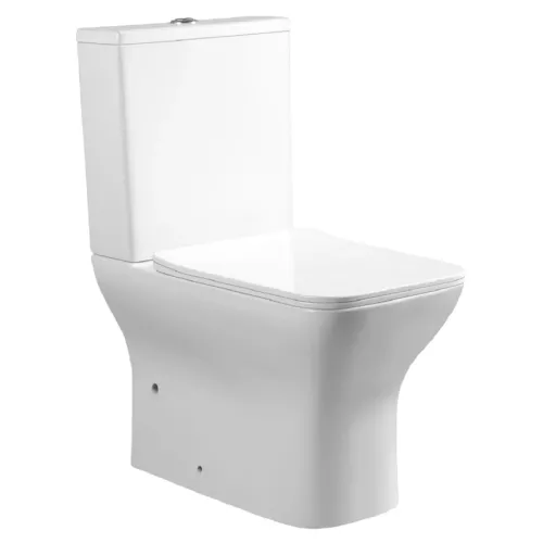 Унитаз Ceruttispa CT10093  ELLEROS напольный безободковый, изображение 4