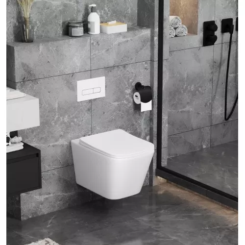 Унитаз Ceruttispa  MAIELLA Aria MW CT9164  подвесной безободковый белый матовый, Выбрать цвет: Белый матовый