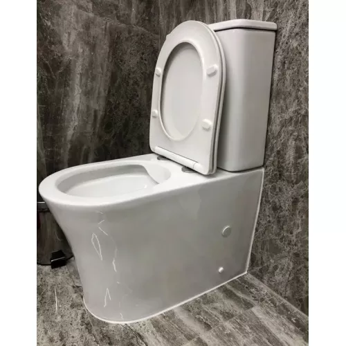 Унитаз Ceruttispa CT7836 ADIGE напольный безободковый, изображение 4