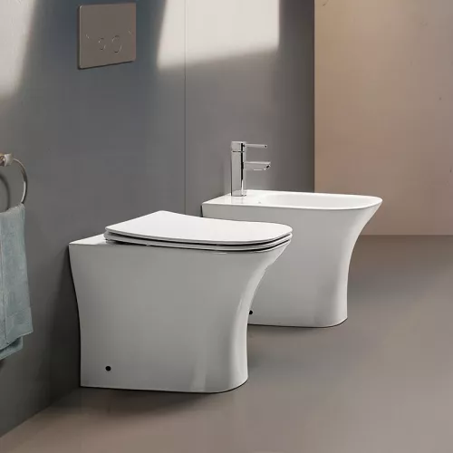 Унитаз  Ceruttispa  CT7841 VETTORE F приставной безободковый, изображение 3