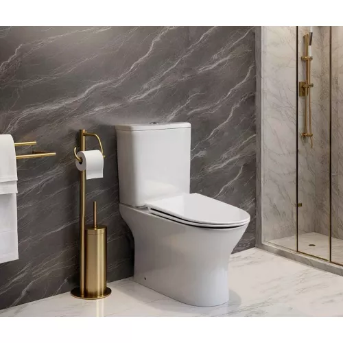 Унитаз Ceruttispa CT7193  BERNINA напольный безободковый, изображение 2