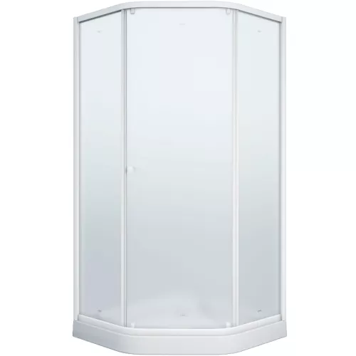 Душевой уголок ZEР91FR  PARLY с поддоном (90х90х197), изображение 4