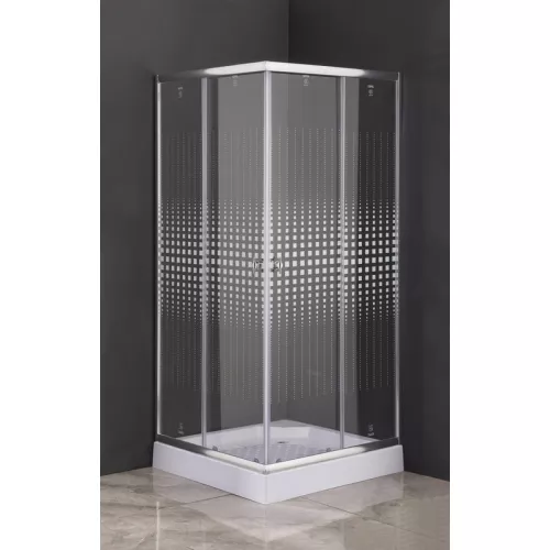 Душевой  уголок ZQ8111  PARLY с поддоном, изображение 2