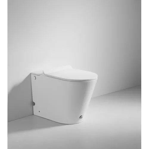 Унитаз Cerutti SPA CT7267 ARGENTERA Pulse приставной с функцией импульсного смыва, изображение 2