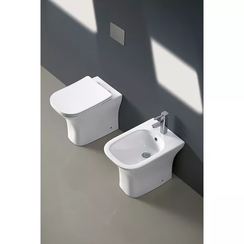 Унитаз  Ceruttispa  CT7841 VETTORE F приставной безободковый, изображение 4