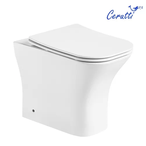 Унитаз  Ceruttispa  CT7841 VETTORE F приставной безободковый, изображение 2
