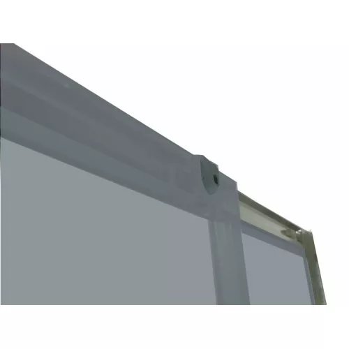 Душевой уголок Quadro QZ71S/QZ81S PARLY с поддоном, тонированное, Цвет стекла: тонированное, Цвет профиля: Хром, Выбрать размер: 100х70, изображение 8