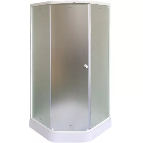 Душевой уголок ZEР91FR  PARLY с поддоном (90х90х197), изображение 6