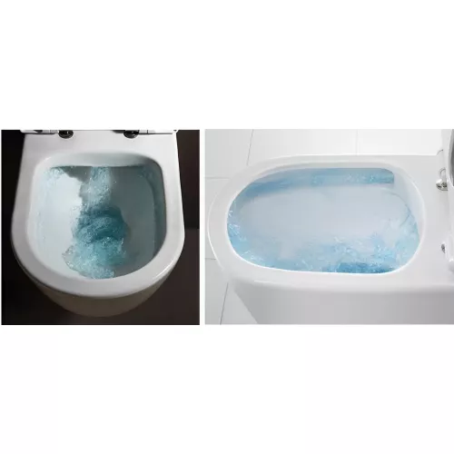 Унитаз Ceruttispa CT7842 BERNINA F приставной безободковый, изображение 4