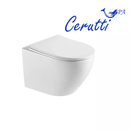 Унитаз Cerutti SPA CT7183 SELLA  Aria подвесной безободковый, изображение 5