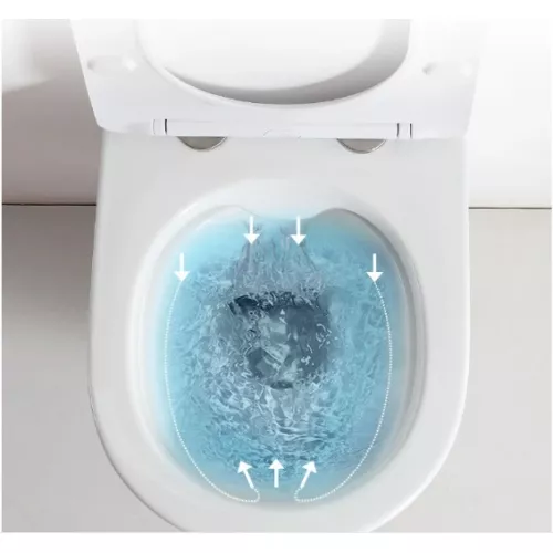 Унитаз Cerutti SPA CT7183 SELLA  Aria подвесной безободковый, изображение 8