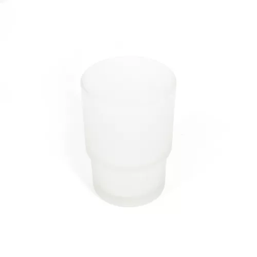 Стакан для ванной комнаты MELANA, стекло, матовый 80010