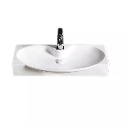 Раковина подвесная/накладная CeramaLux STR4282, Выбрать размер: 68, изображение 3