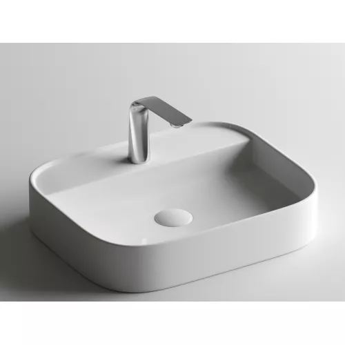Санфаянс: Умывальник чаша Ceramica Nova накладная прямоугольная Element 550*450*110мм 1 в магазине Акватория