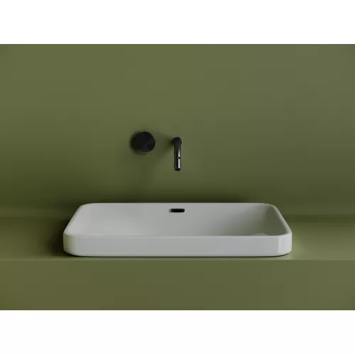 Ceramica Nova Умывальник прямоугольный встраиваемый сверху в столешницу Element 605*415*185мм, изображение 2