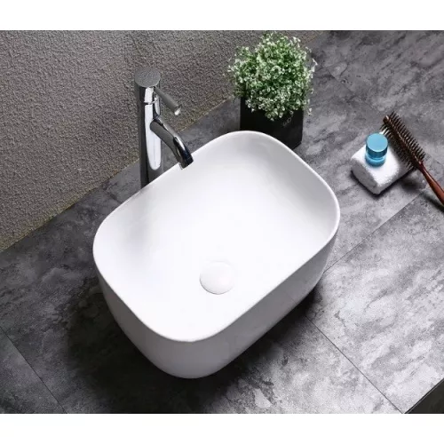 Раковина для ванной CeramaLux 78104MW, изображение 2