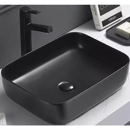 Раковина для ванной накладная прямоугольная CeramaLux 2105-1МВ