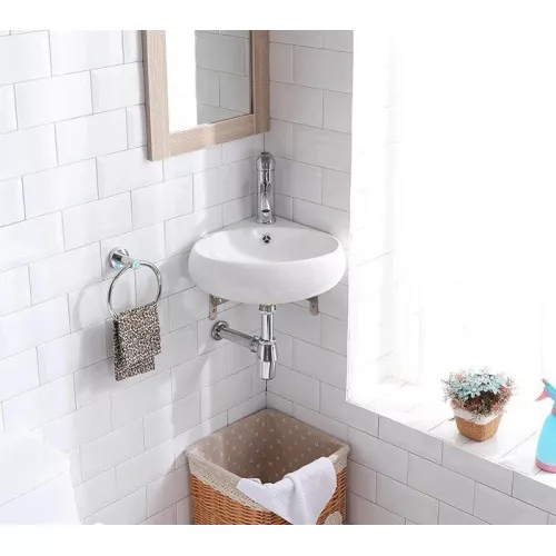 Умывальник подвесной  угловой CeramaLux 9359, изображение 2