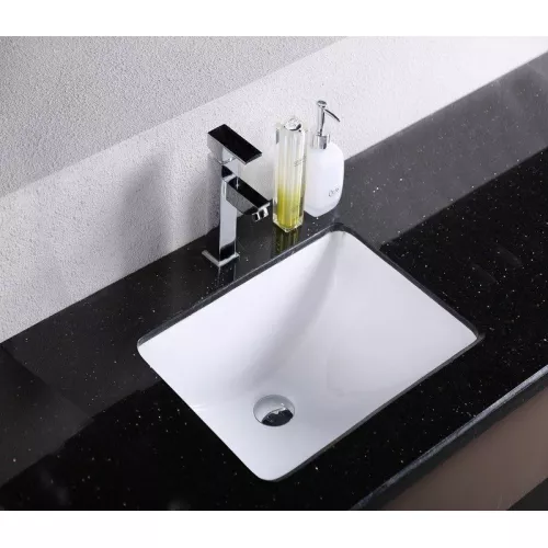 Раковина врезная прямоугольная CeramaLux 540, Выбрать размер: 61х38,5х17,5