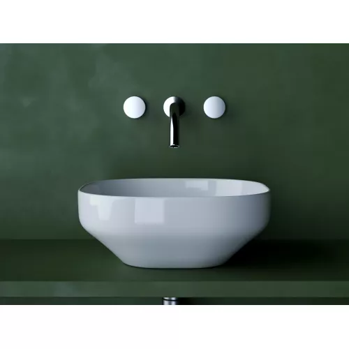 Ceramica Nova Умывальник чаша накладная квадратная Element 380*380*150мм, Ширина , в см: 38, изображение 2