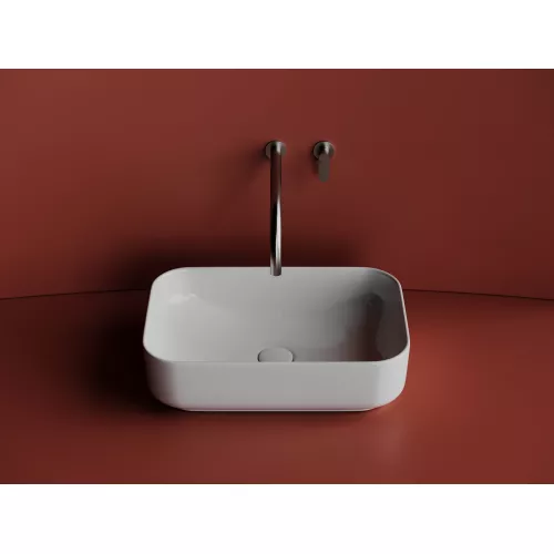 Санфаянс: Ceramica Nova Умывальник чаша накладная прямоугольная Element 510*340*140мм 1 в магазине Акватория