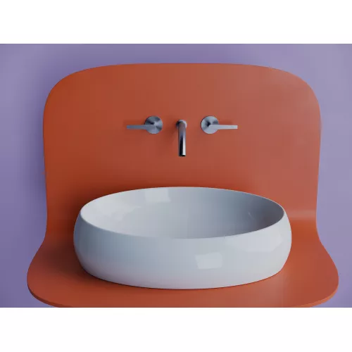 Ceramica Nova Умывальник чаша накладная овальная Element 560*390*150мм, изображение 2