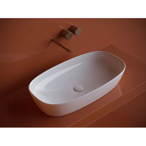 Ceramica Nova Умывальник чаша накладная овальная Element 700*375*140мм