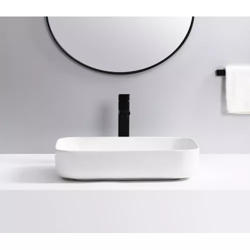 Раковина накладная прямоугольная CeramaLux 9391, изображение 2