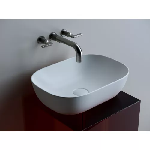 Умывальник чаша Ceramica Nova накладная (Белый Матовый) Element 455*325*135мм, Выбрать цвет: Белый