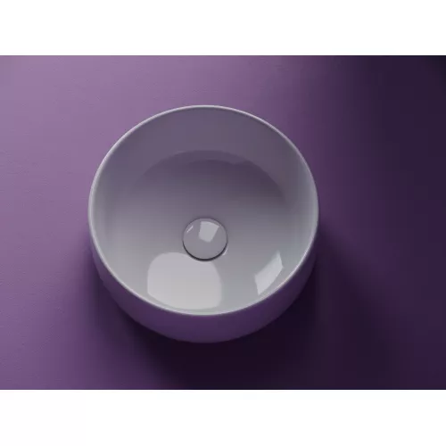 Ceramica Nova Умывальник чаша накладная круглая Element 355*355*150мм, изображение 4