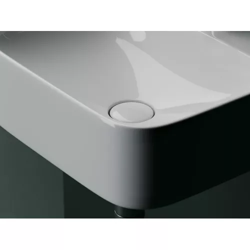 Ceramica Nova Умывальник AURA с 1 отверстием для смесителя, без перелива 430*390*135мм, изображение 3