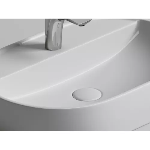 Умывальник Ceramica Nova накладной Element 600*400*125мм, с плоскостью под смеситель, Ширина , в см: 60, изображение 5