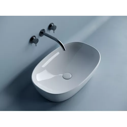 Ceramica Nova Умывальник чаша накладная овальная Element 600*380*140мм, изображение 4