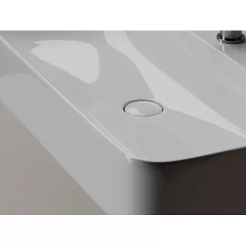 Ceramica Nova Умывальник AURA с 1 отверстием для смесителя, без перелива 800*470*135мм, Ширина , в см: 80, изображение 3