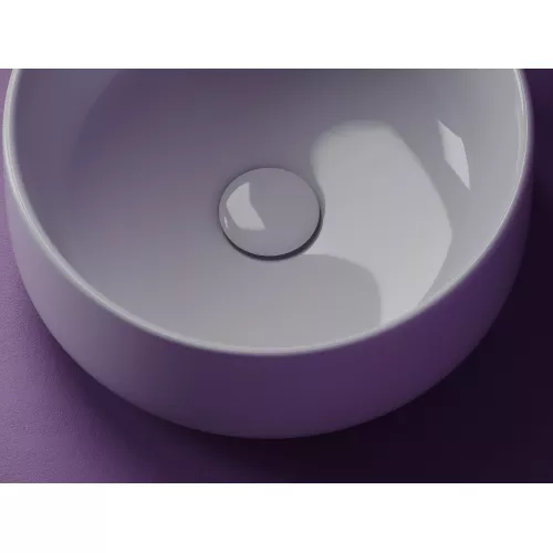 Ceramica Nova Умывальник чаша накладная круглая Element 355*355*150мм, изображение 5