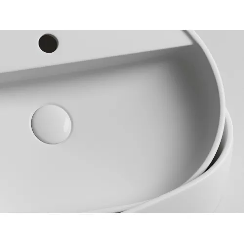 Умывальник Ceramica Nova накладной Element 600*400*125мм, с плоскостью под смеситель, Ширина , в см: 60, изображение 6