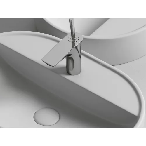 Умывальник Ceramica Nova накладной Element 600*400*125мм, с плоскостью под смеситель, Ширина , в см: 60, изображение 7