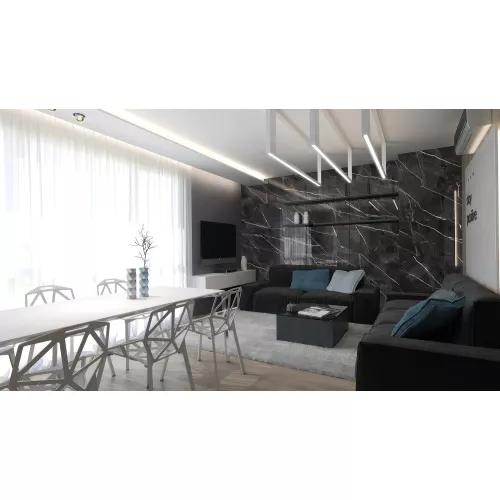 Керамогранит Arcadia_GT Темно-серый  60x120 суперполировка/кв.м, изображение 9