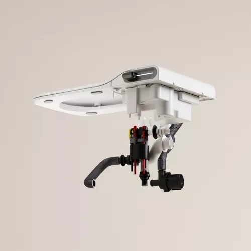 Электронный унитаз-биде ABBER Rechteck AC1215S подвесной белый, изображение 7